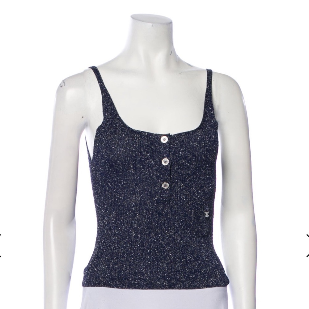 Chanel Pre-Spring 2023 Knit Tank